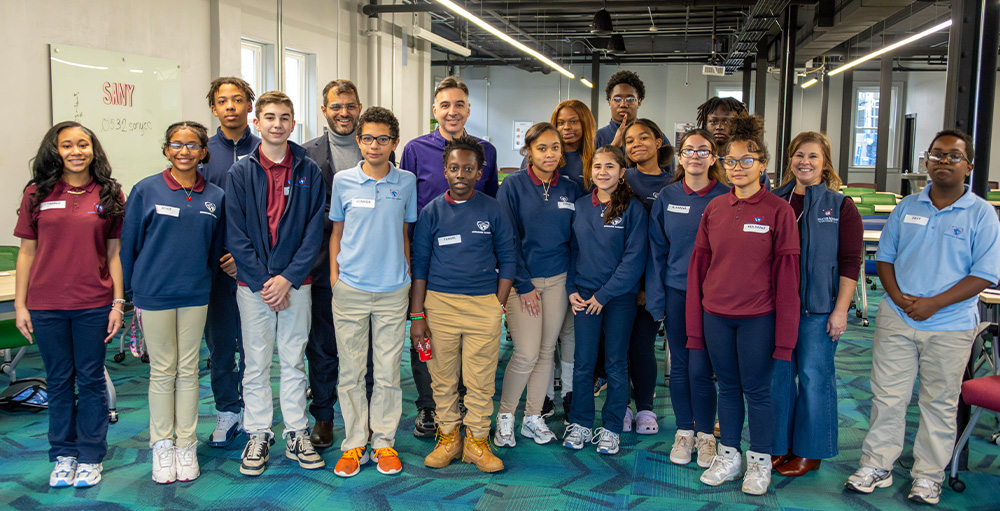 Lunch with the Superintendent and SANY Board President