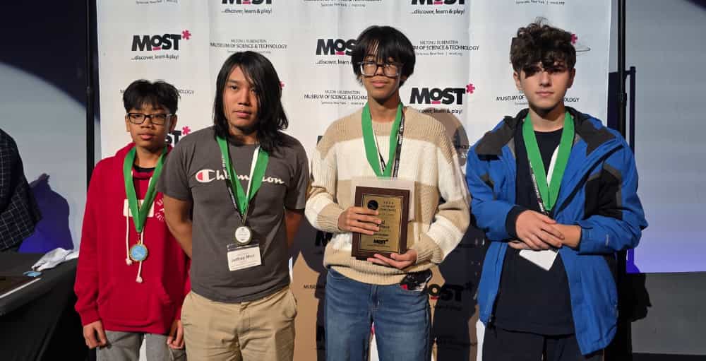 UAS Team Newton’s Nightmare Takes Third Place at CNY Catapult Challenge