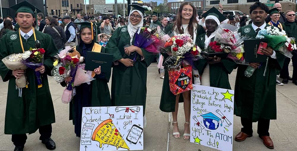 SANY Scholars at UAS Earn College Degrees Before High School Graduation